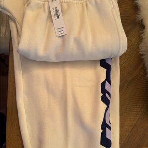 Woman Cream Joggers